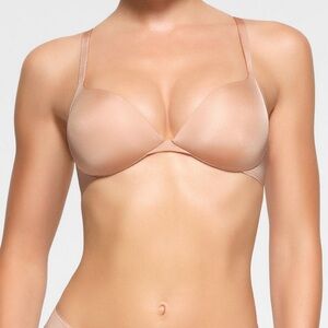 NEW SKIMS Ultimate TEARDROP Push-Up BRA / Color: MICA / Size: 34D